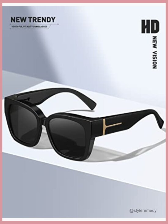 Oversized Fit Over Glasses Polarized Sunglasses UV Protection Driving